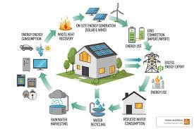 Solar panels on a modern rooftop under a clear sky, symbolizing home solar energy potential